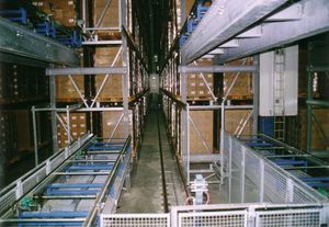 Wagner Tiefkühlprodukte Tiefkühlregalanlage